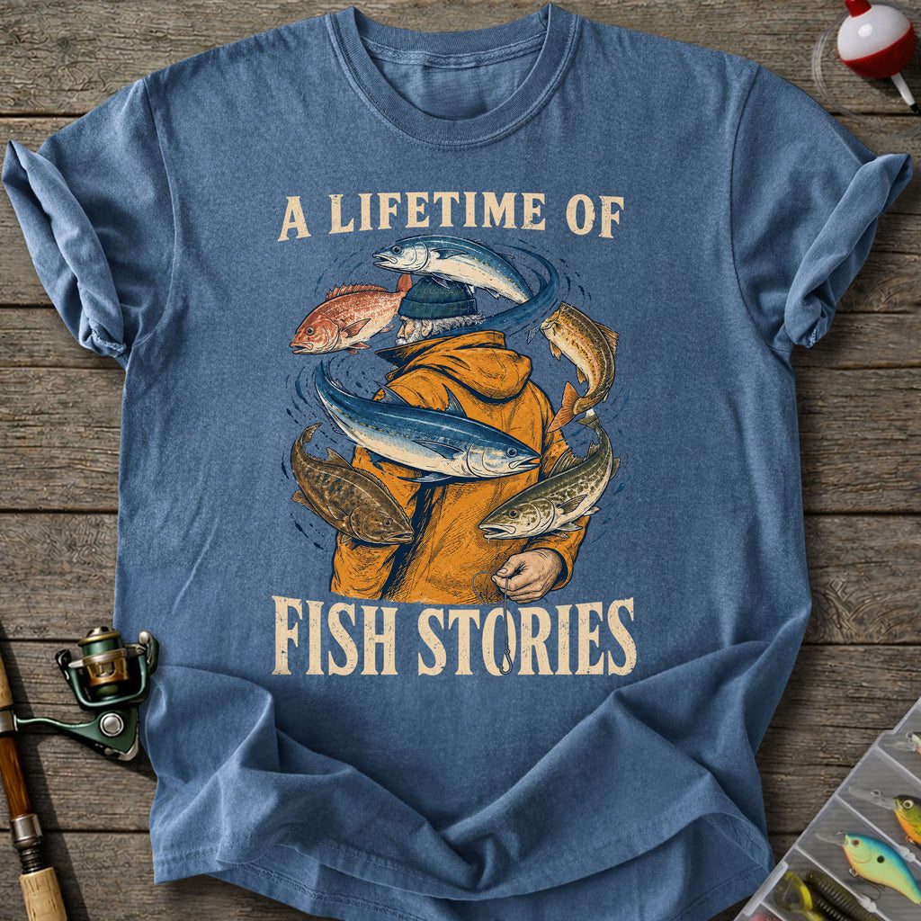 Lifetime Fish Stories T-Shirt
