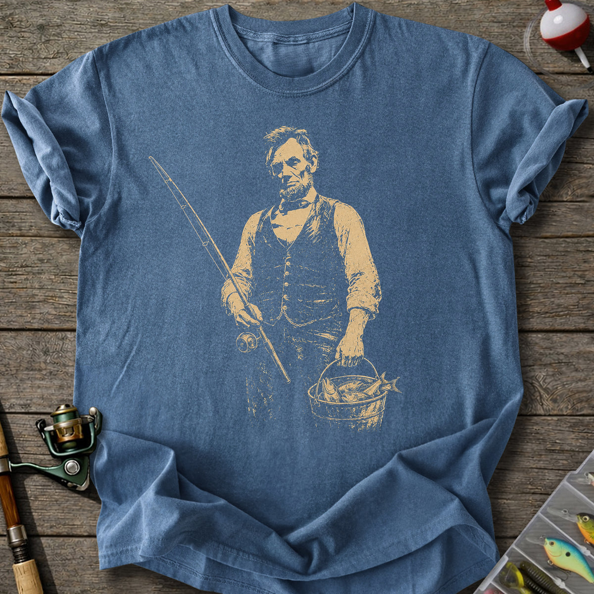 Lincoln Fishing T-shirt
