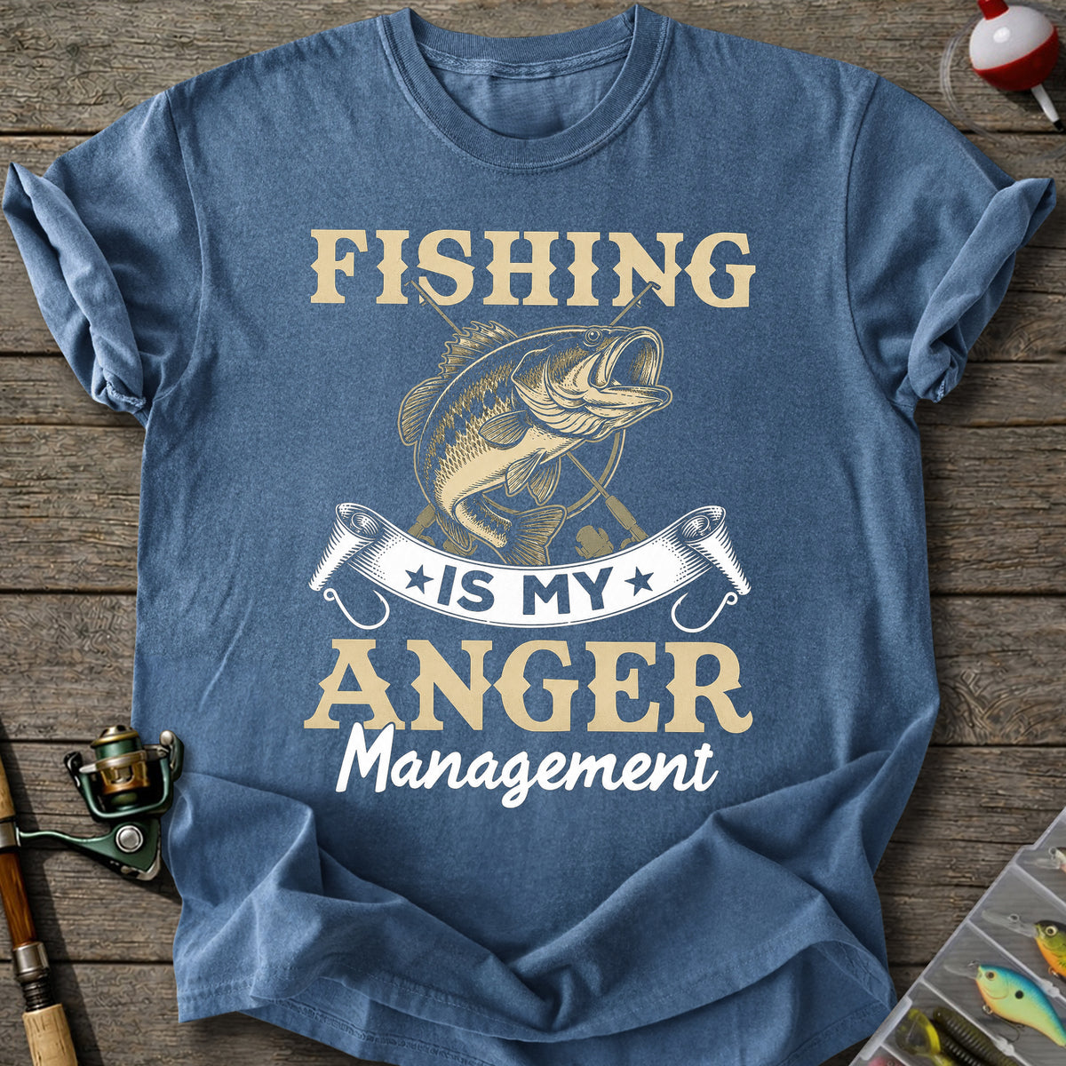 Fishing Anger Management T-Shirt