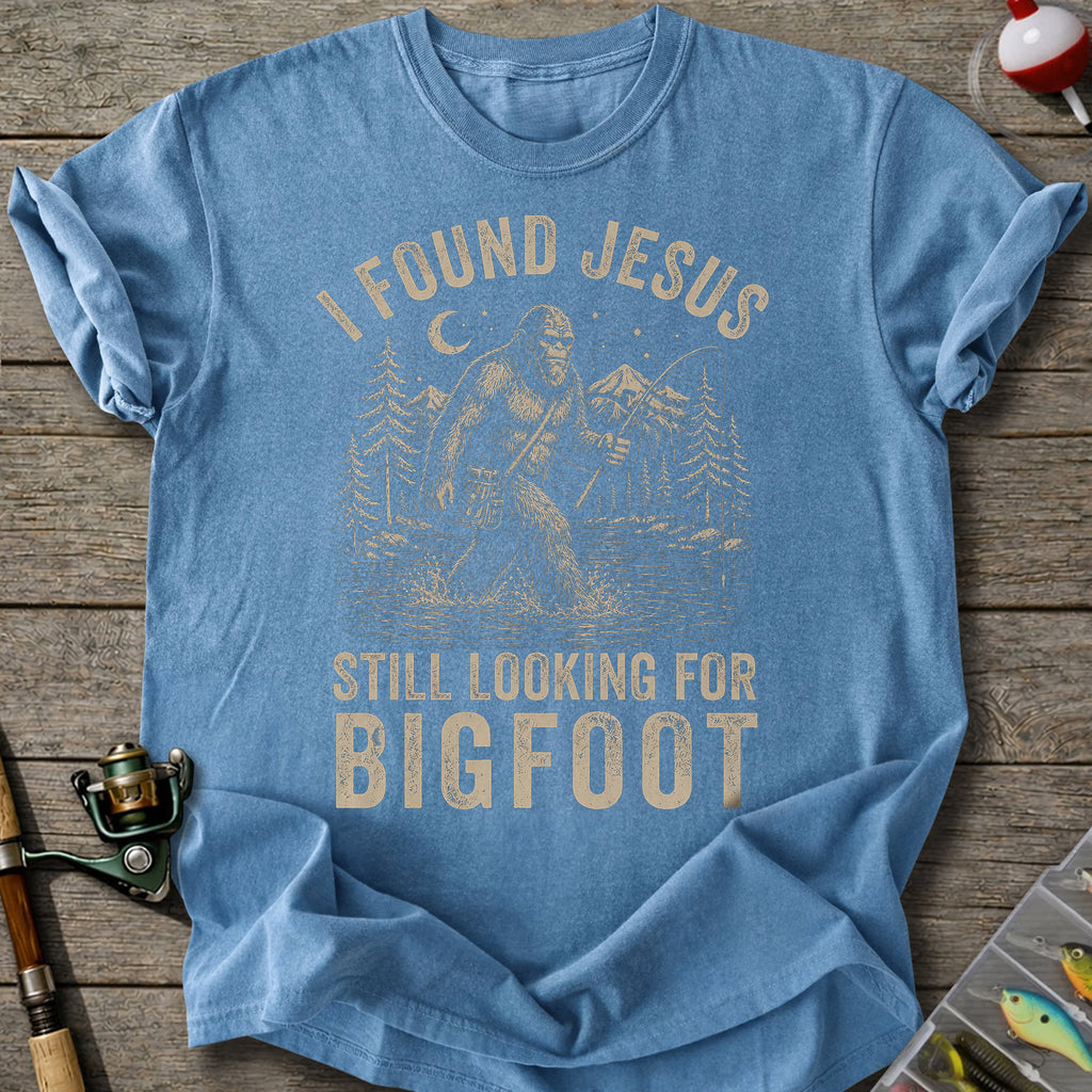 Jesus Looking For Bigfoot T-Shirt