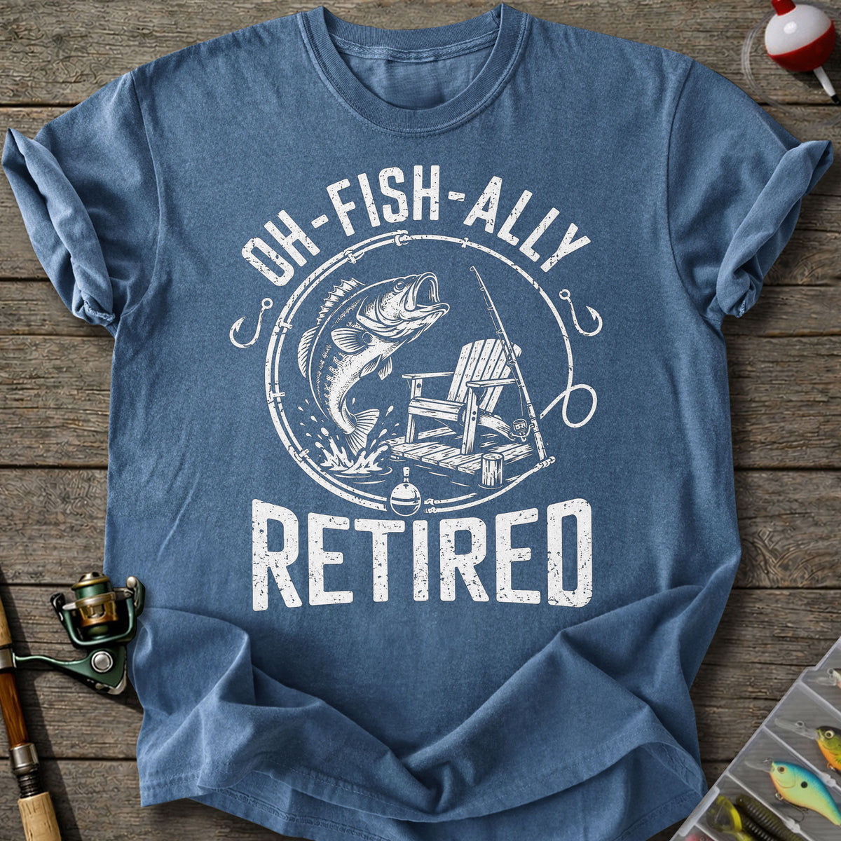 Officially Fish Retired T-Shirt