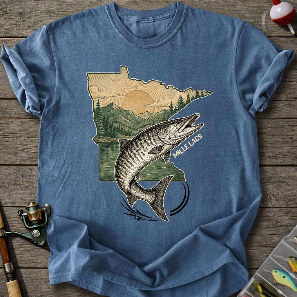 Mille Lacs Fishing T-Shirt