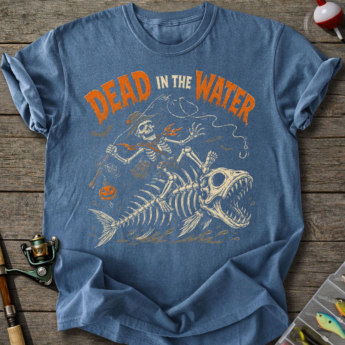 Haunted Deadwater Angler T-Shirt