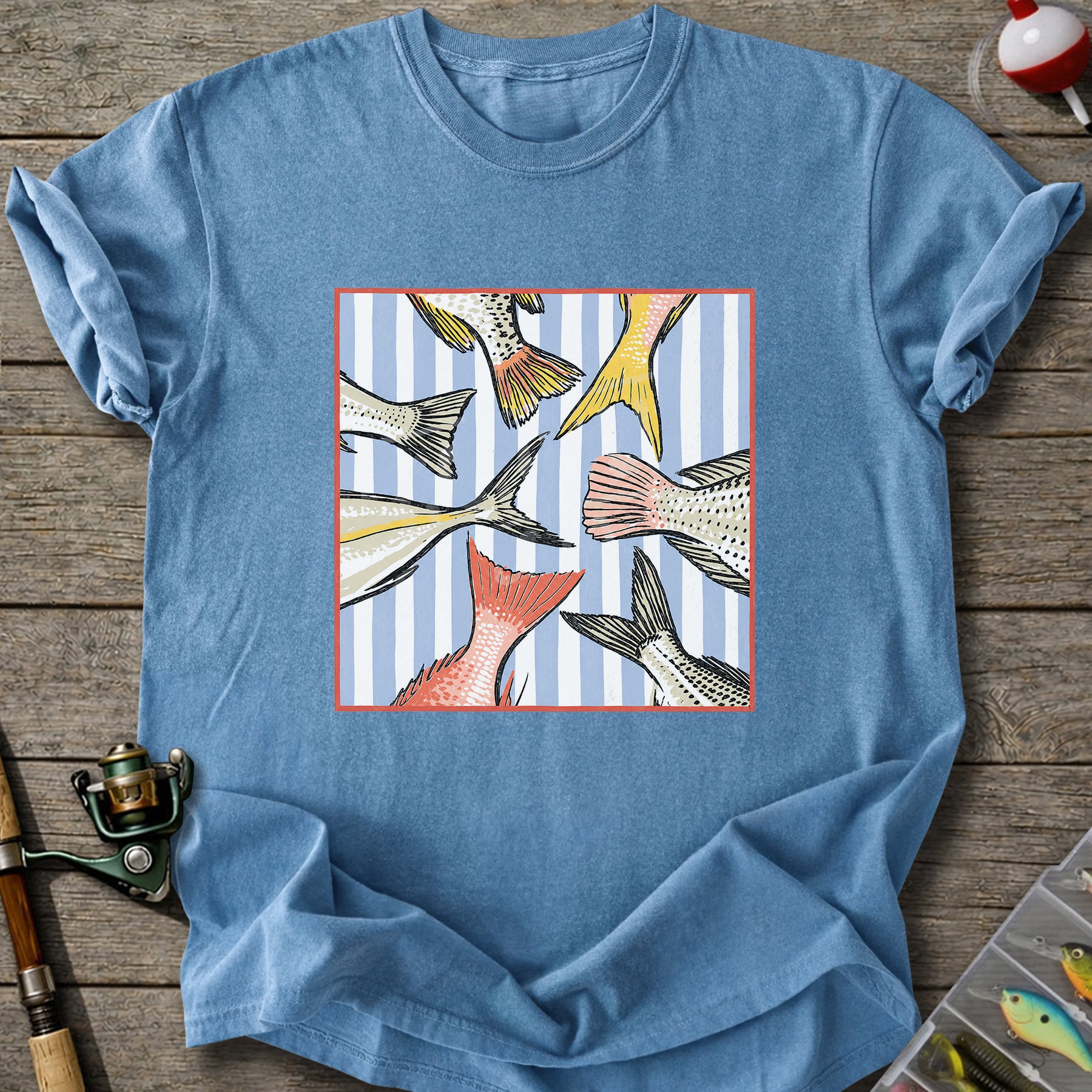 Colorful Saltwater Fins T-Shirt