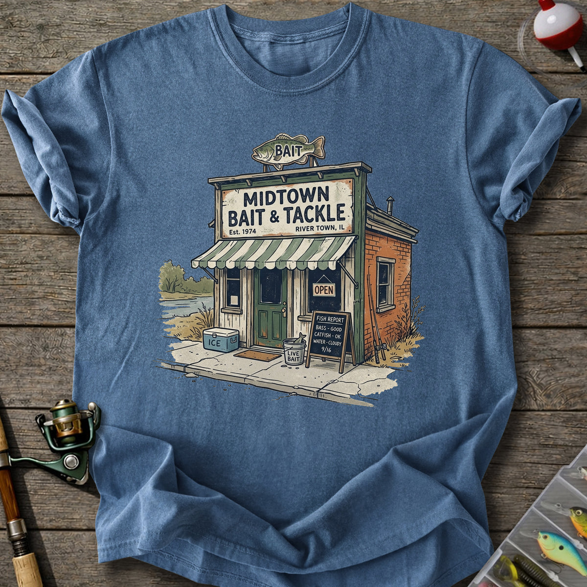 Bait & Tackle T-shirt
