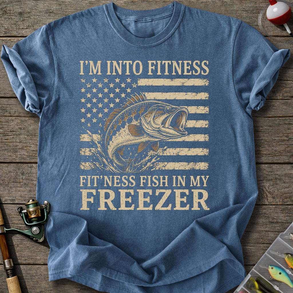 Fitness Fish Freezer T-Shirt