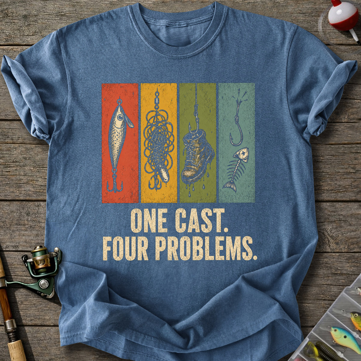 One Cast Four Problems T-shirt