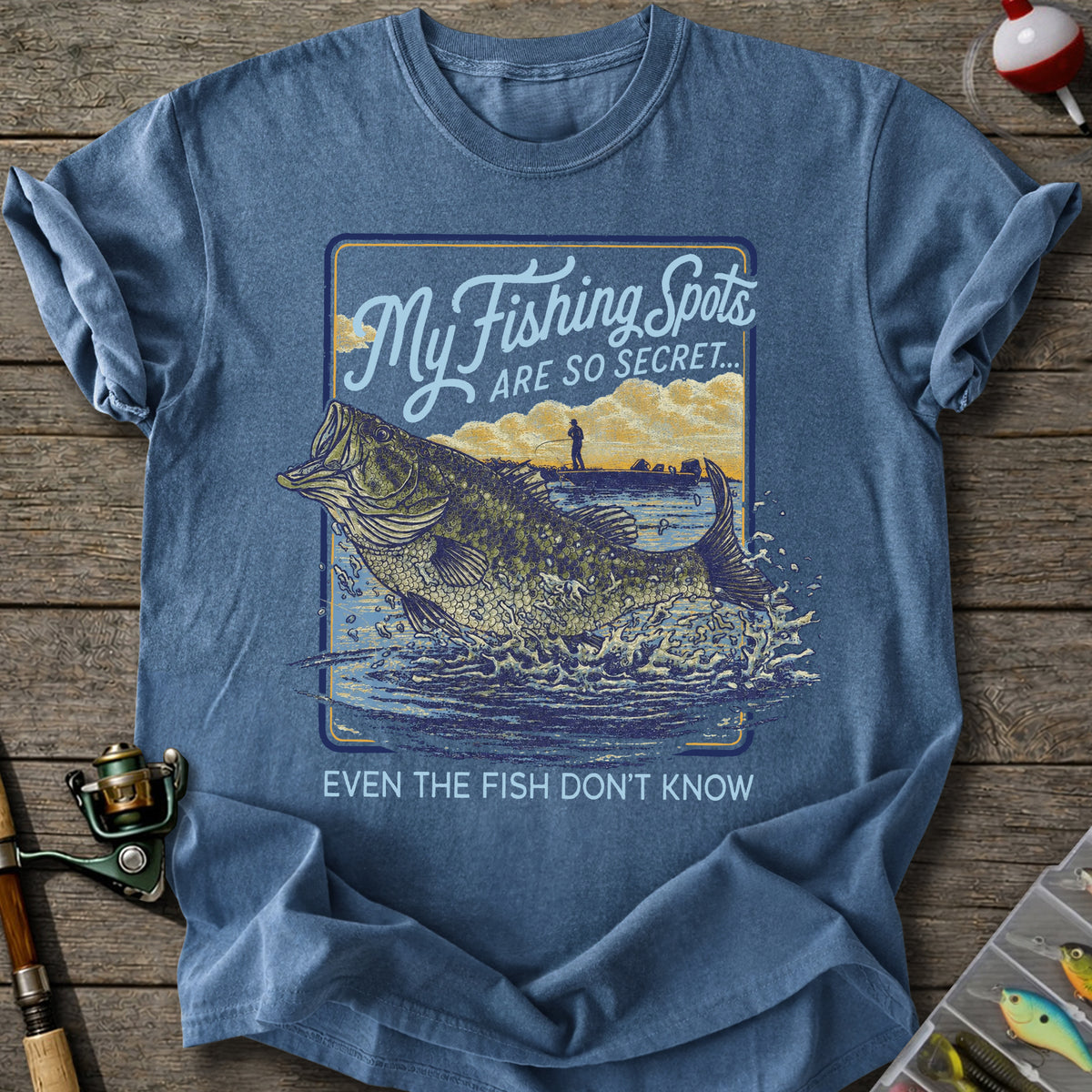 Secret Fishing Spots T-Shirt