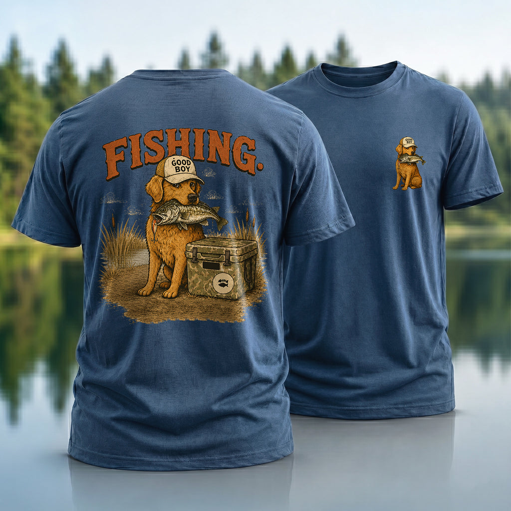 Good Boy Fishing T-shirt