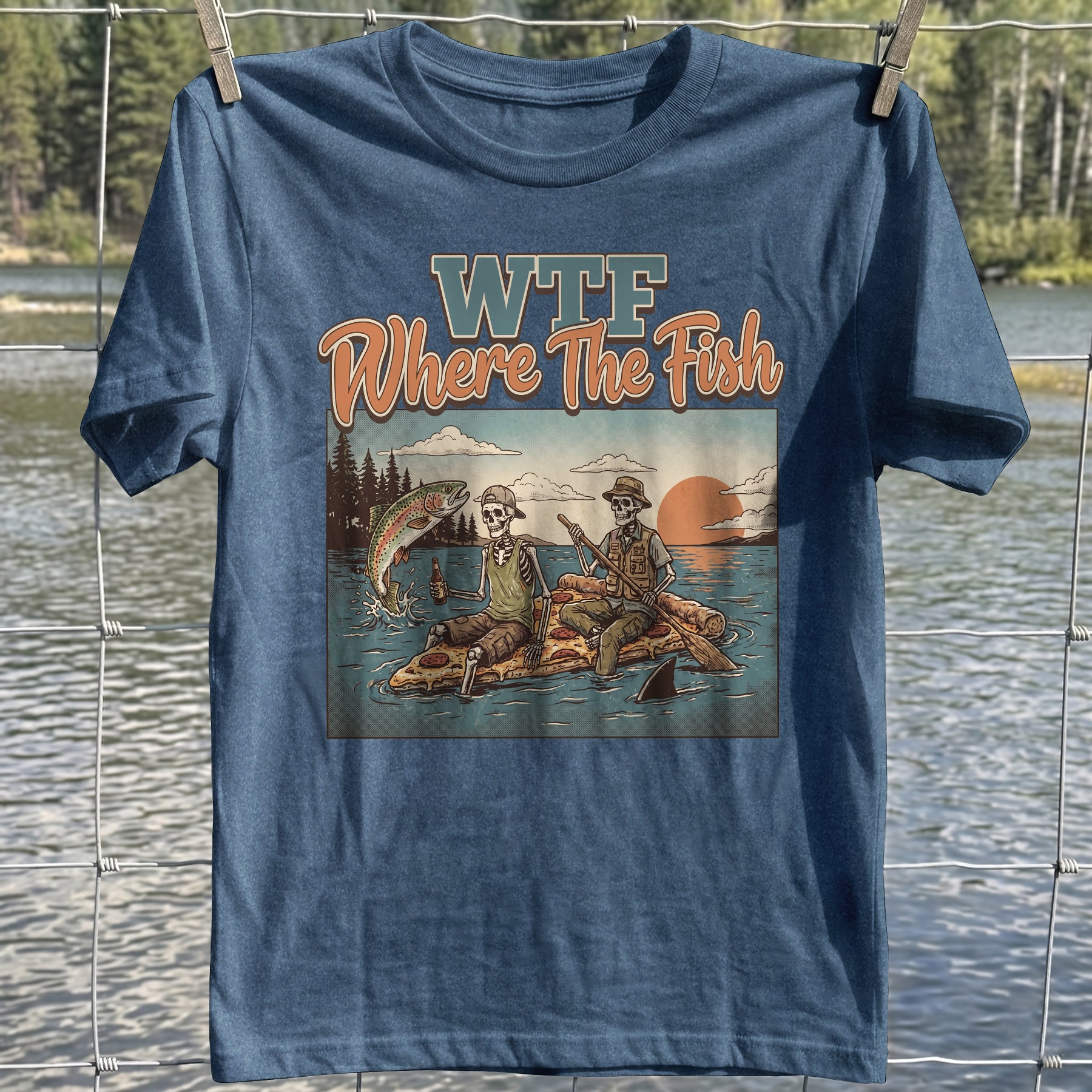 WTF Fishing T-shirt