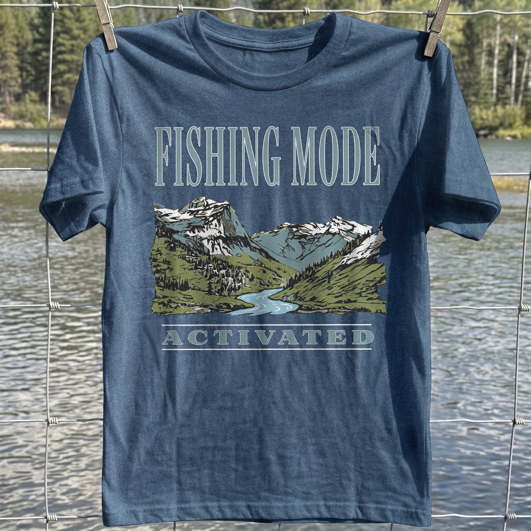 Fishing Mode Activated T-Shirt