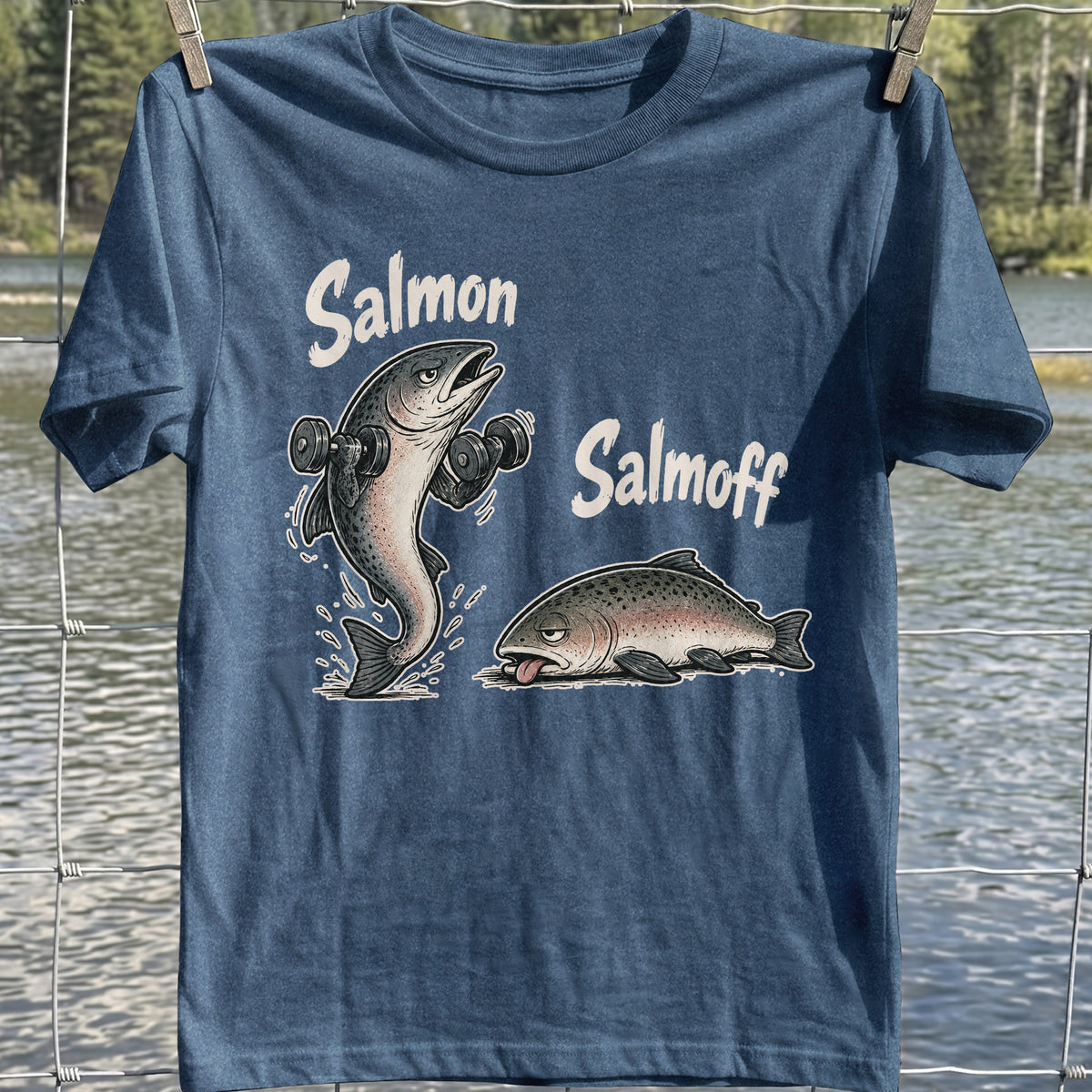 Salmon Salmoff T-Shirt