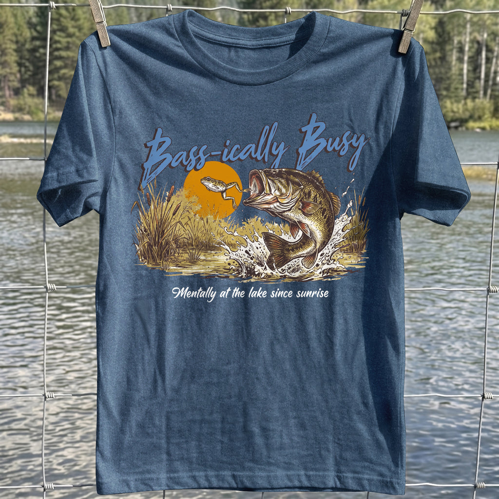 Bass-ically Busy Tshirt