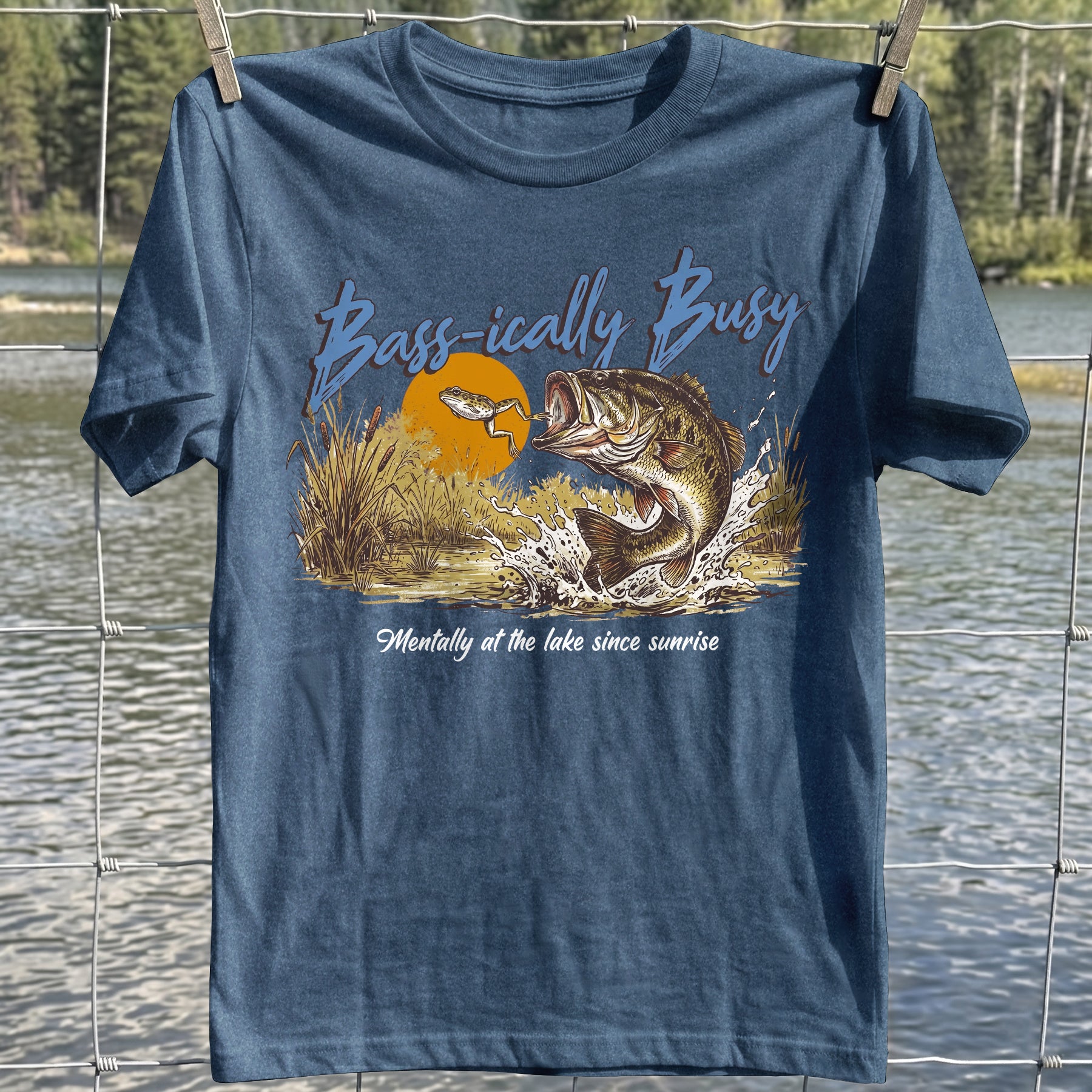 Bass-ically Busy Tshirt