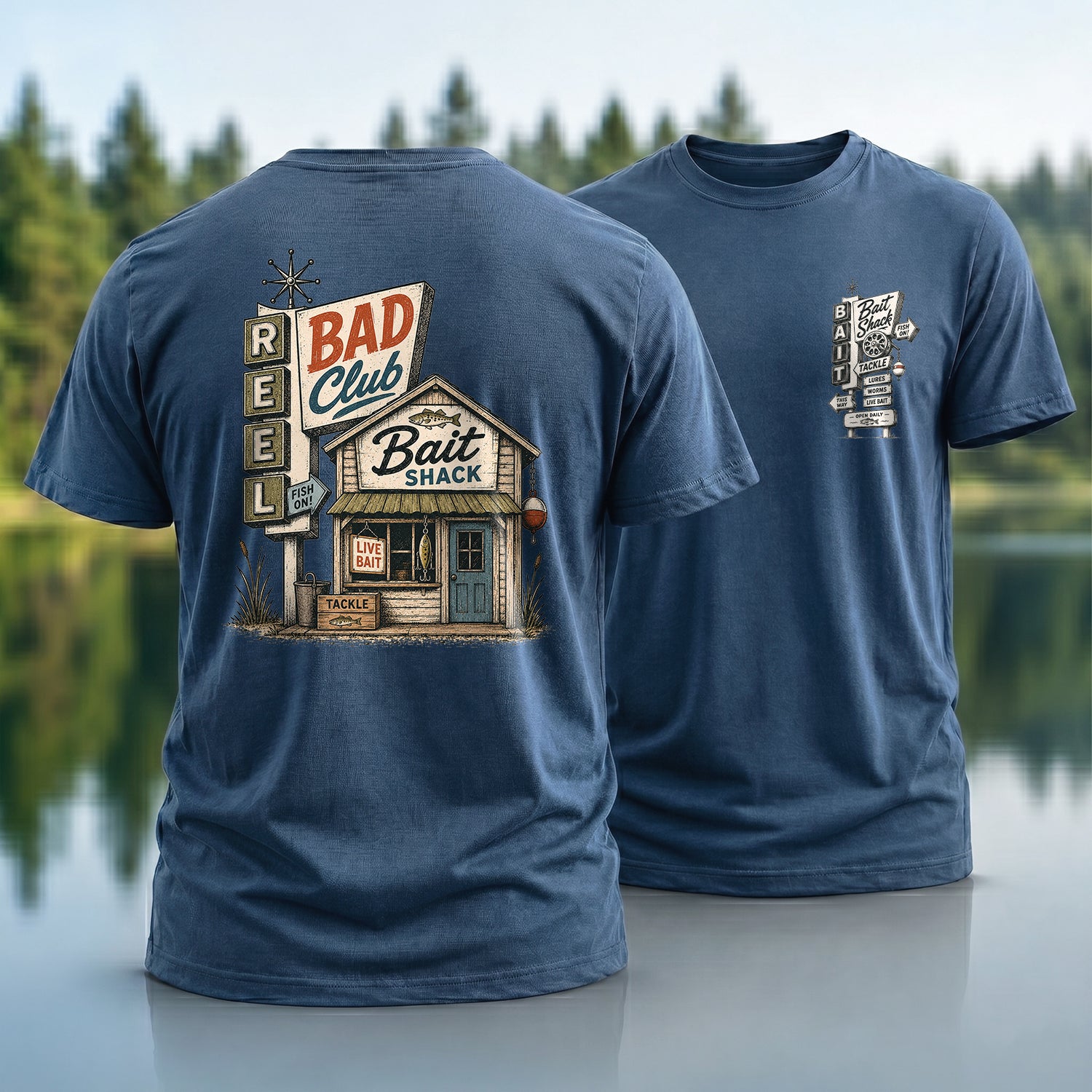 Reel Bad Bait Shack T-shirt