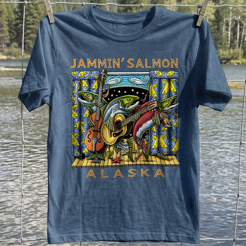 Jammin' Salmon Alaska T-Shirt