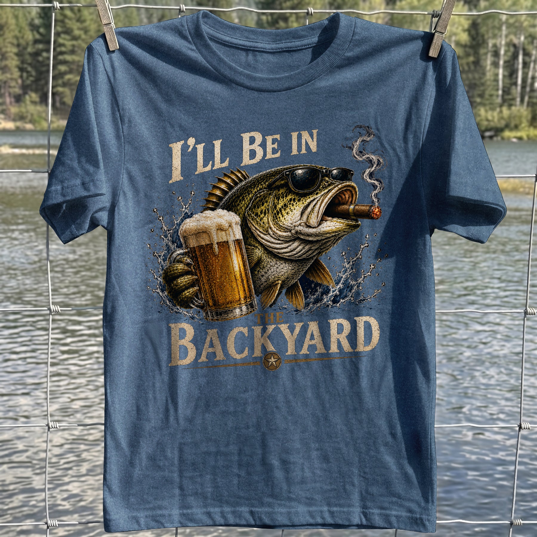 Backyard Bass T-Shirt