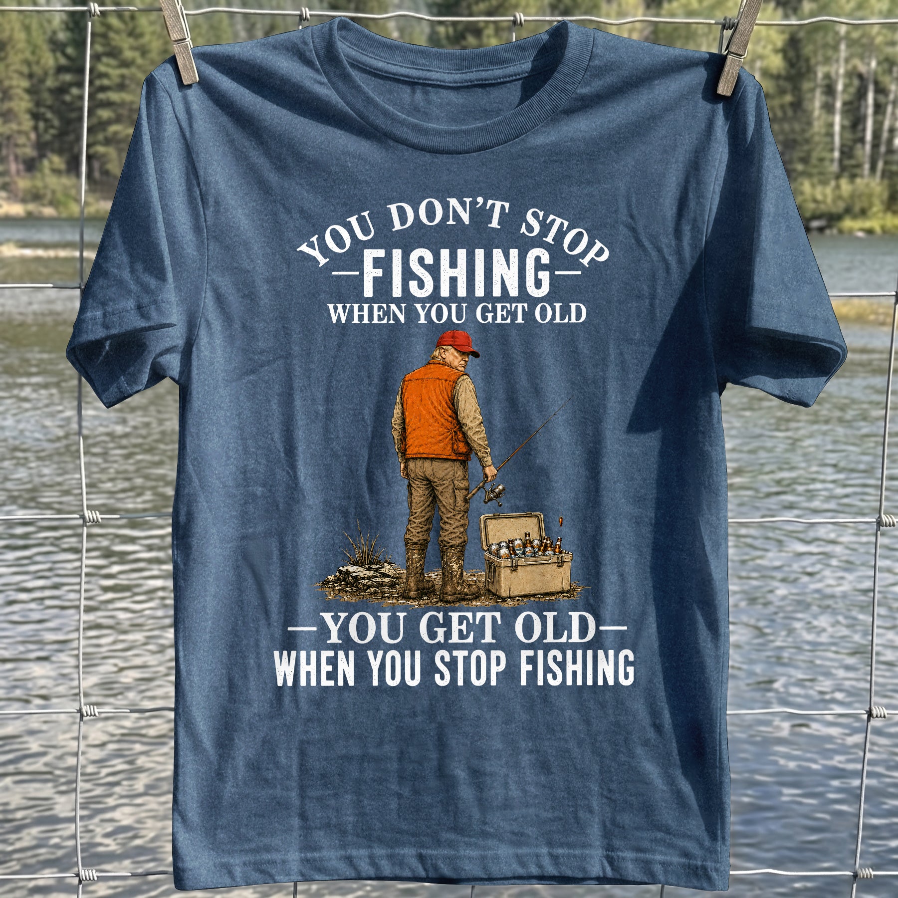 Trump Never Stops T-Shirt