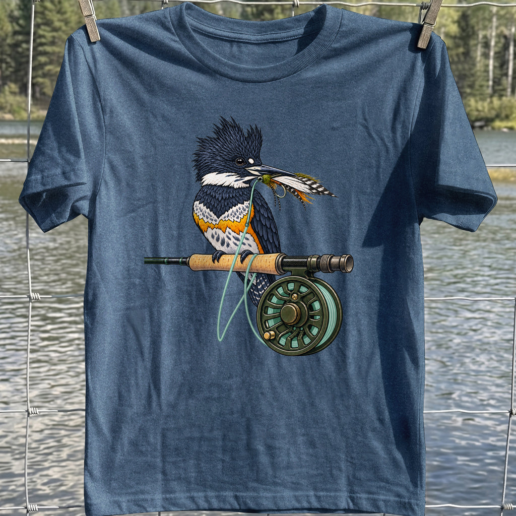 Kingfisher Fly Fishing T-Shirt