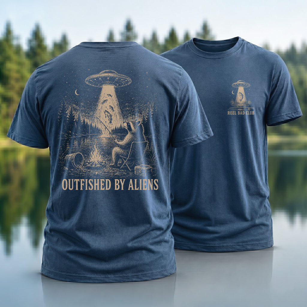 Outfished By Aliens T-shirt