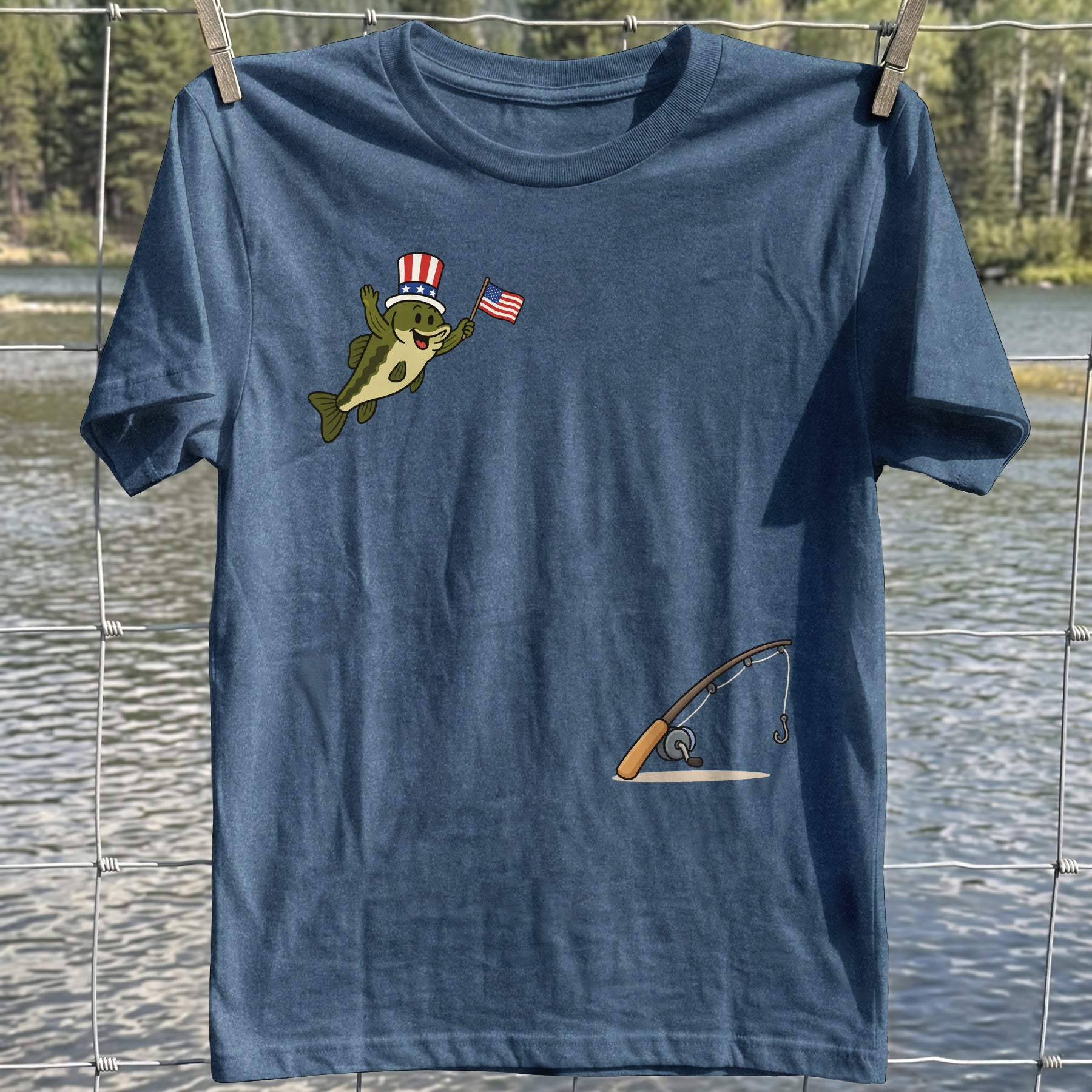 Patriotic Bass T-Shirt