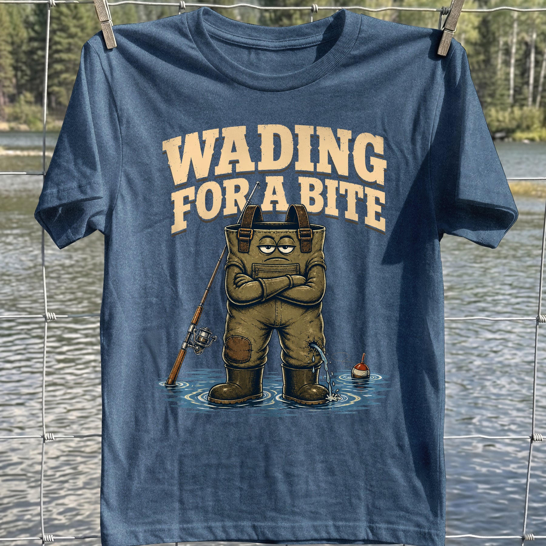 Wading A Bite T-shirt