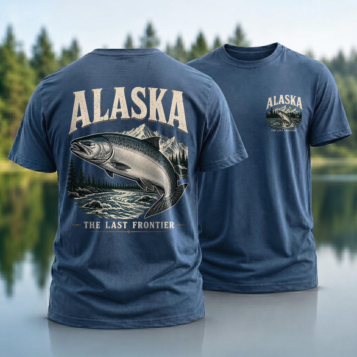 Alaska Salmon Frontier T-Shirt