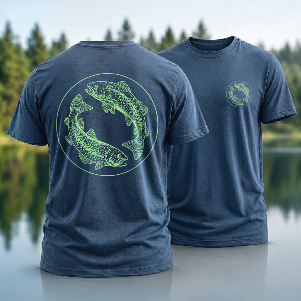 Yin Yang Trout T-Shirt