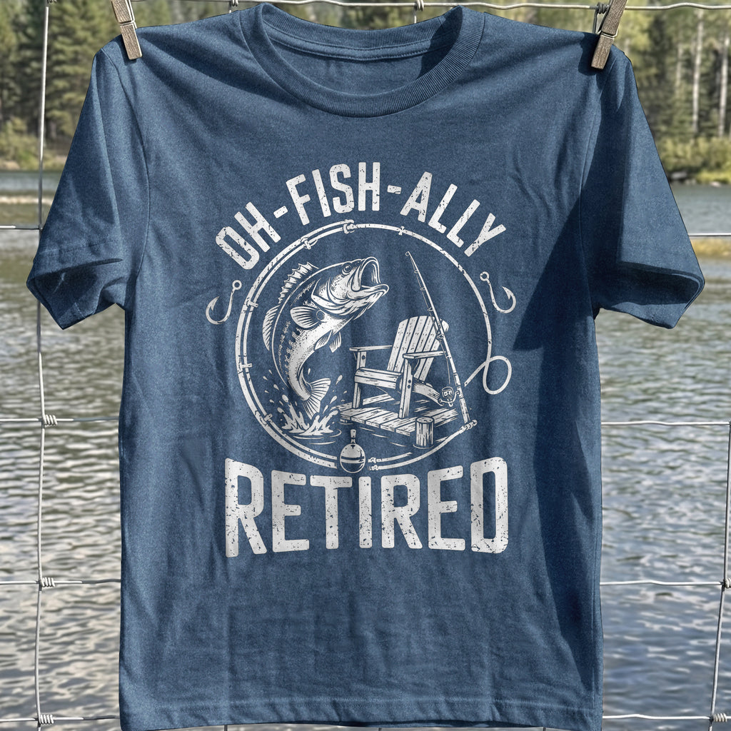 Officially Fish Retired T-Shirt