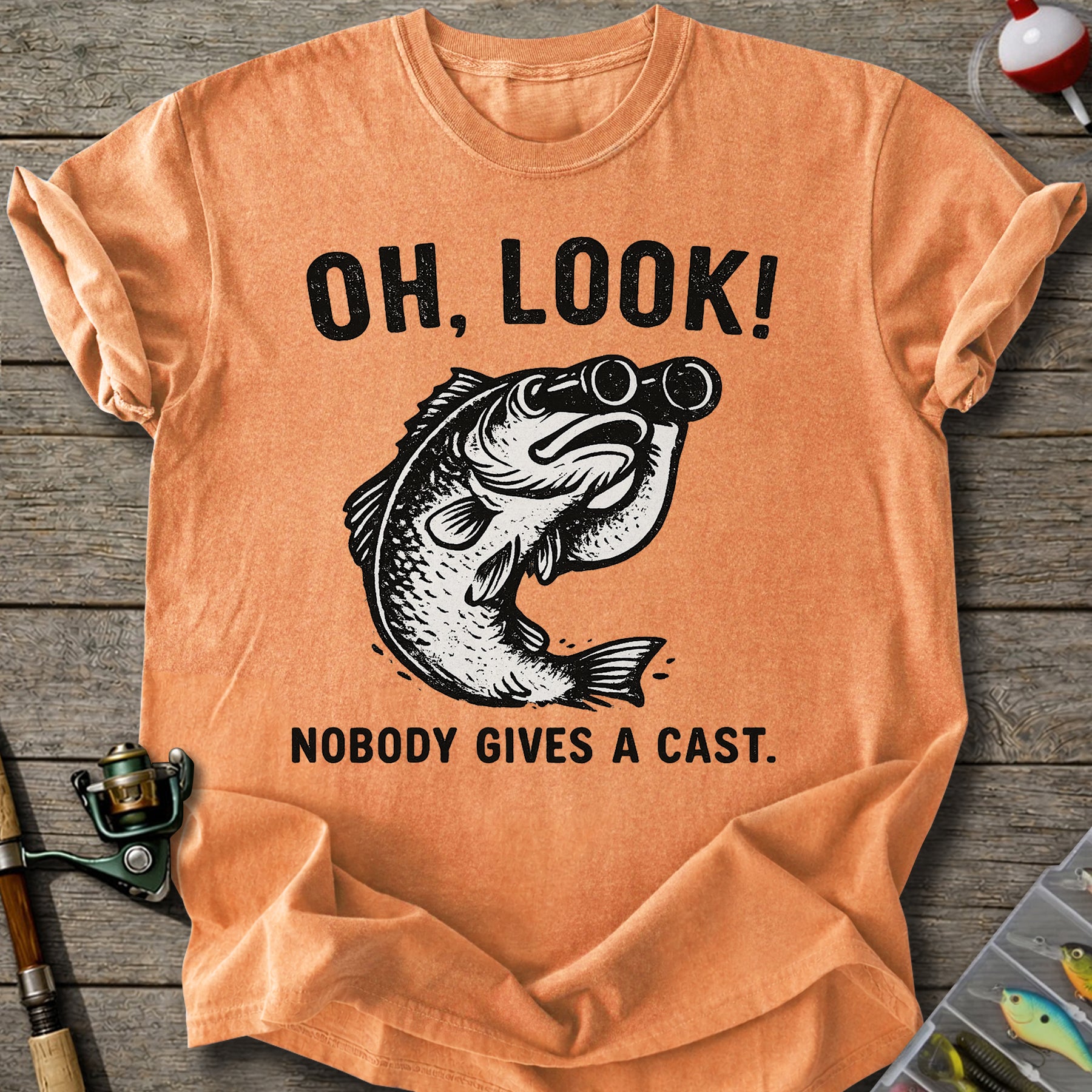 Nobody Gives A Cast T-Shirt