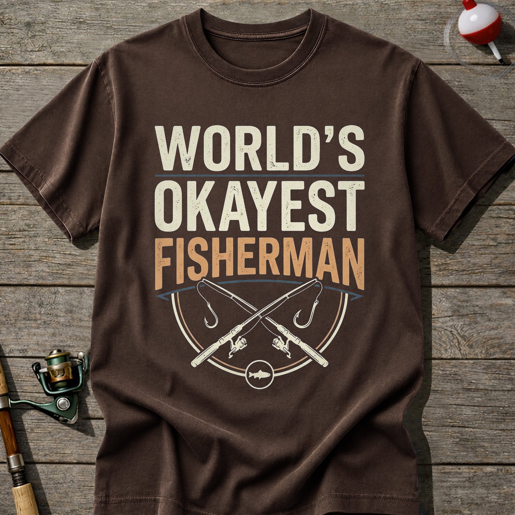 World’S Okayest Fisherman T-Shirt