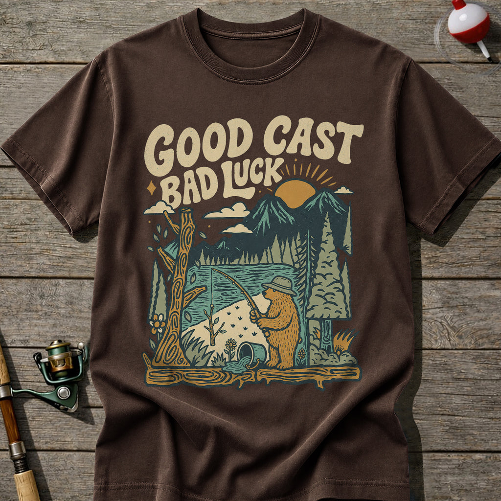 Good Cast Bad Luck T-Shirt