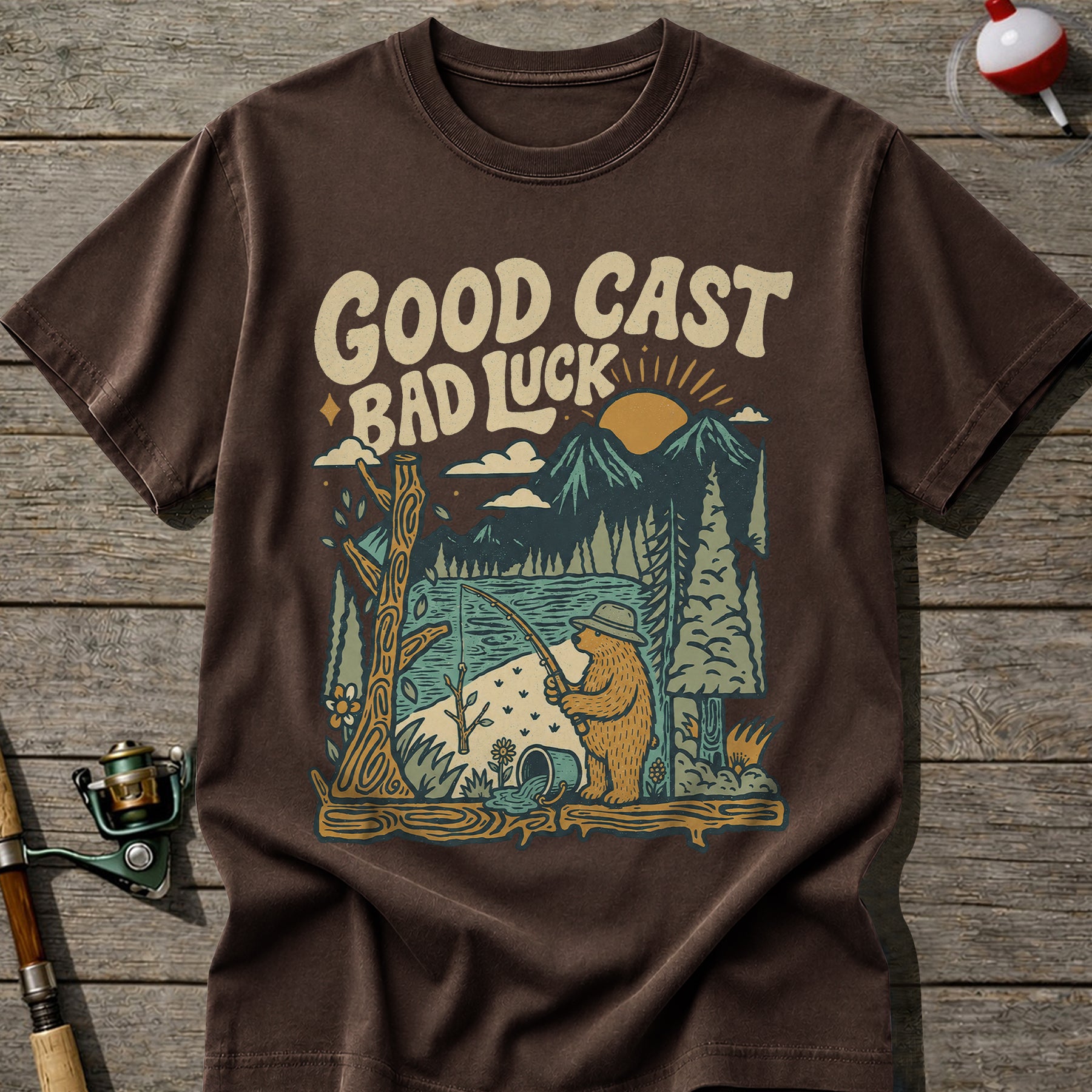 Good Cast Bad Luck T-Shirt