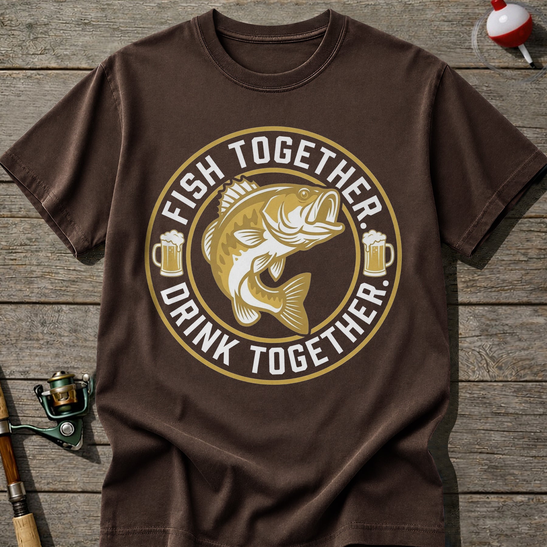 Fish Together Drink Together T-Shirt