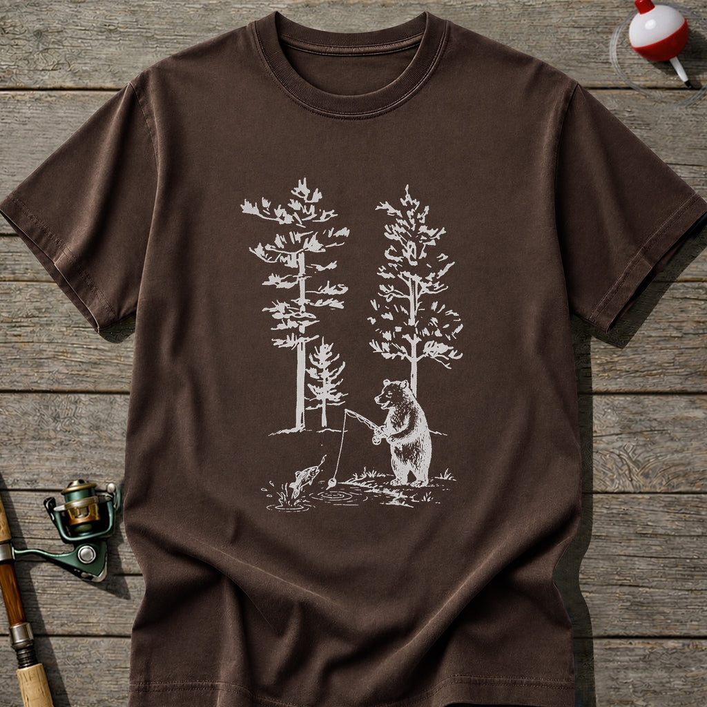 Solo Bear Fishing T-Shirt