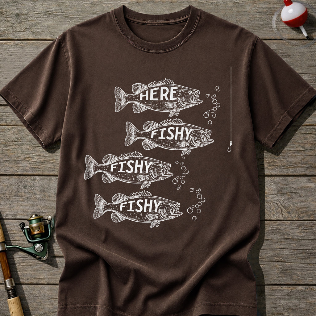 Here Fishy Fishy T-shirt