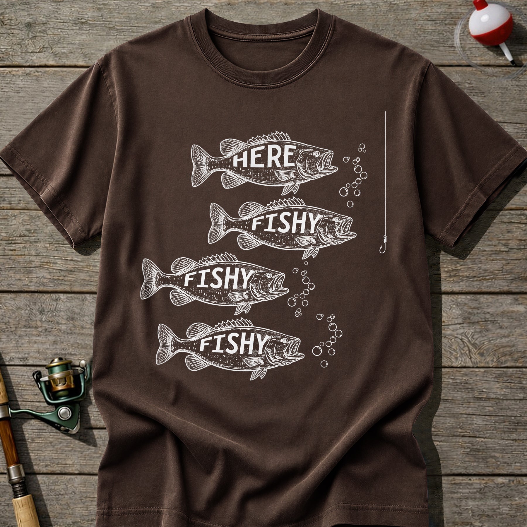Here Fishy Fishy T-shirt