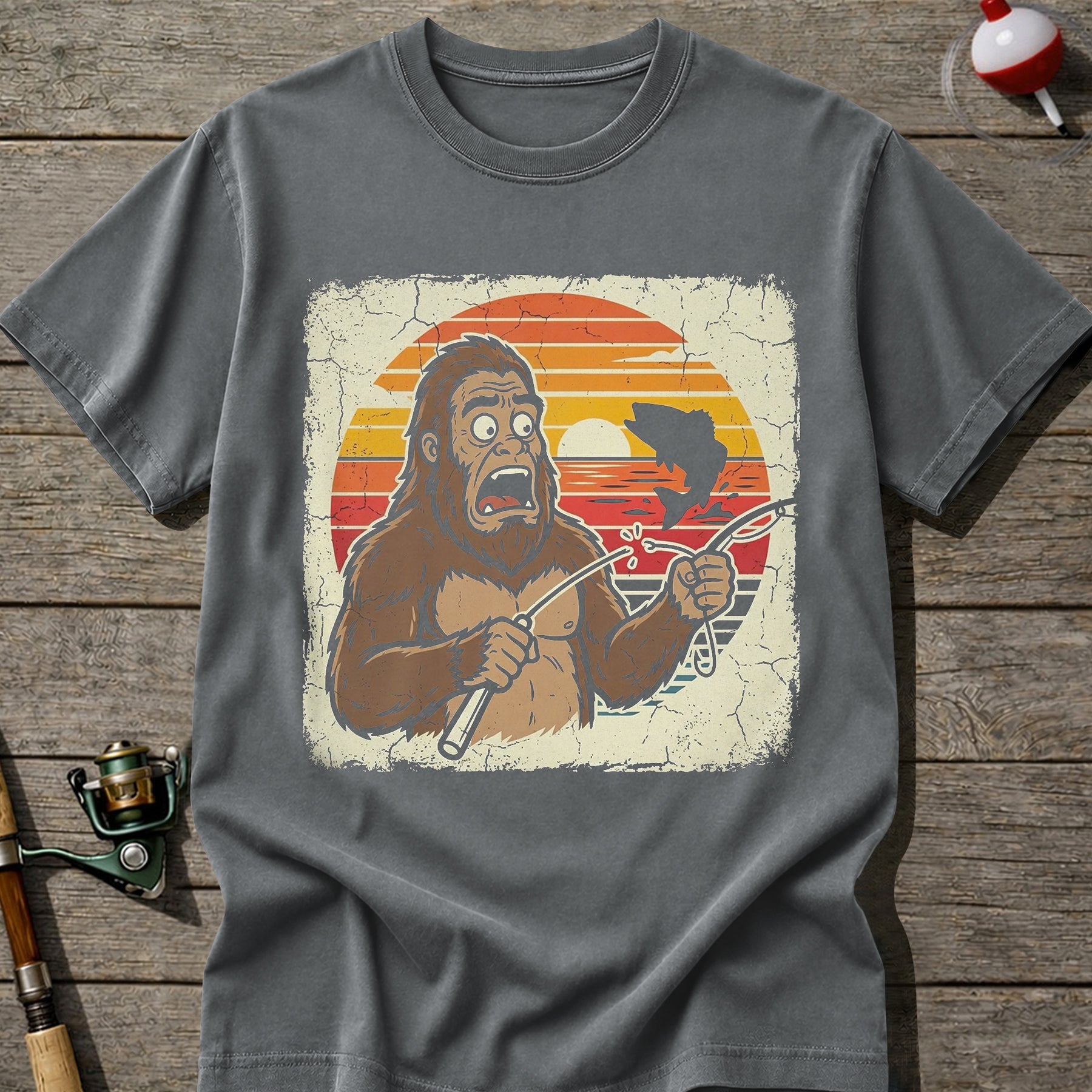 Sasquatch Angler T-Shirt