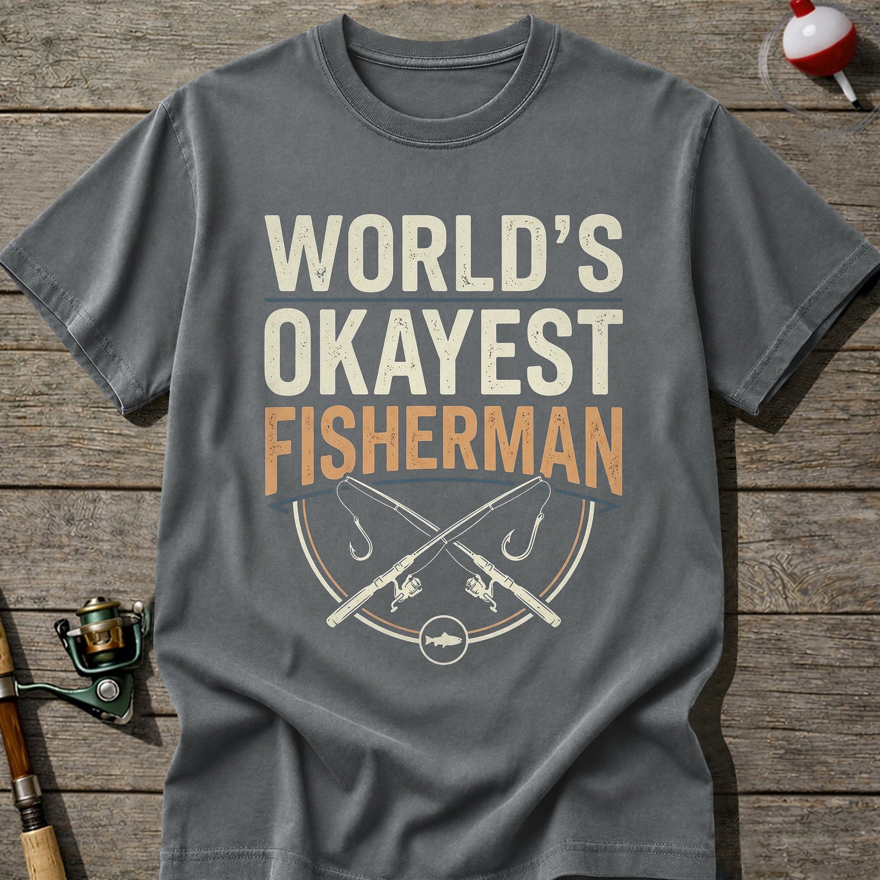 World’S Okayest Fisherman T-Shirt