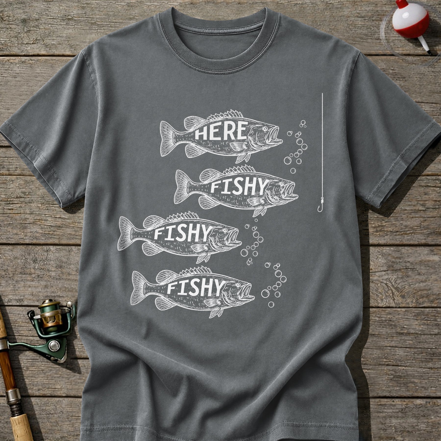 Here Fishy Fishy T-shirt