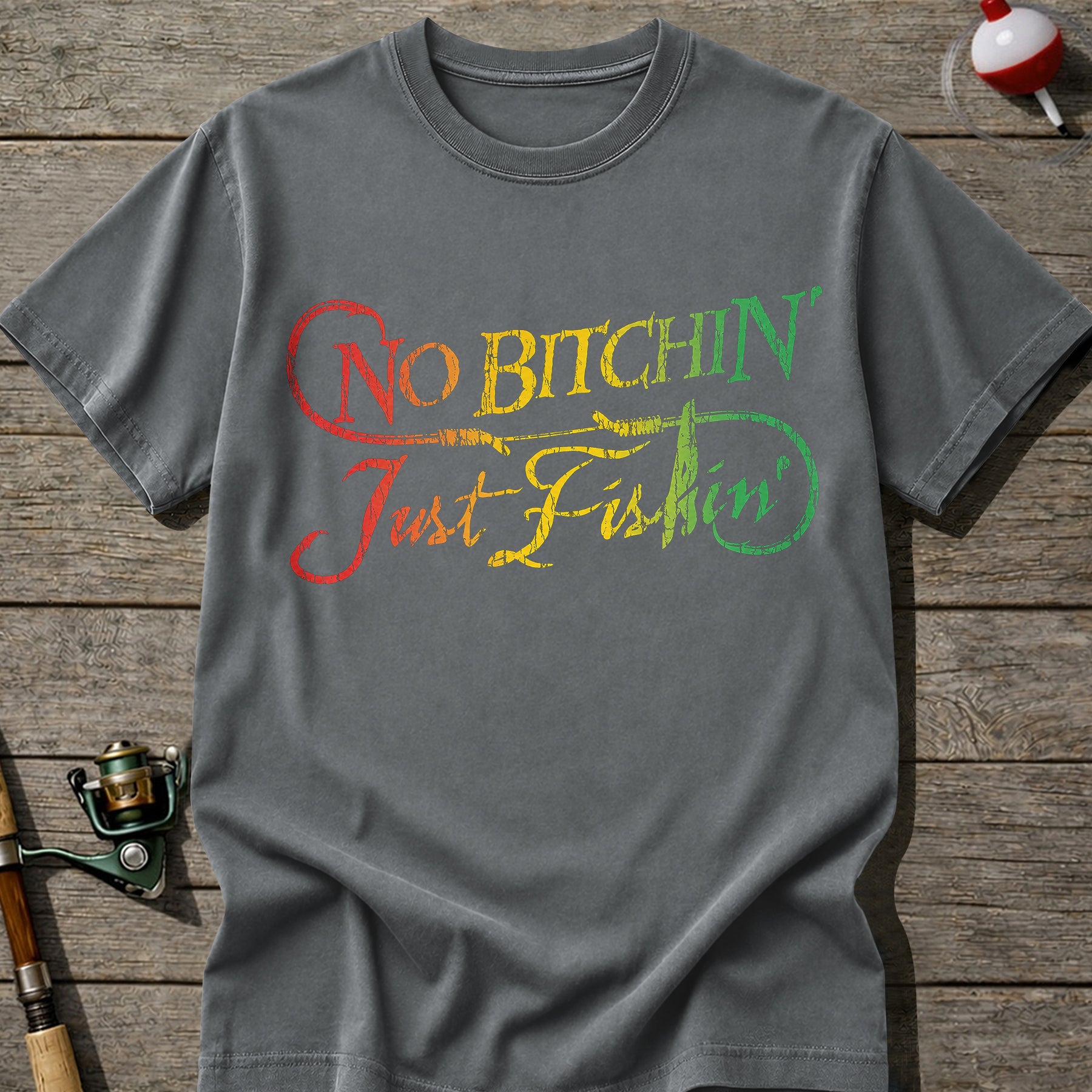 No Bitchin Just Fishin T-Shirt