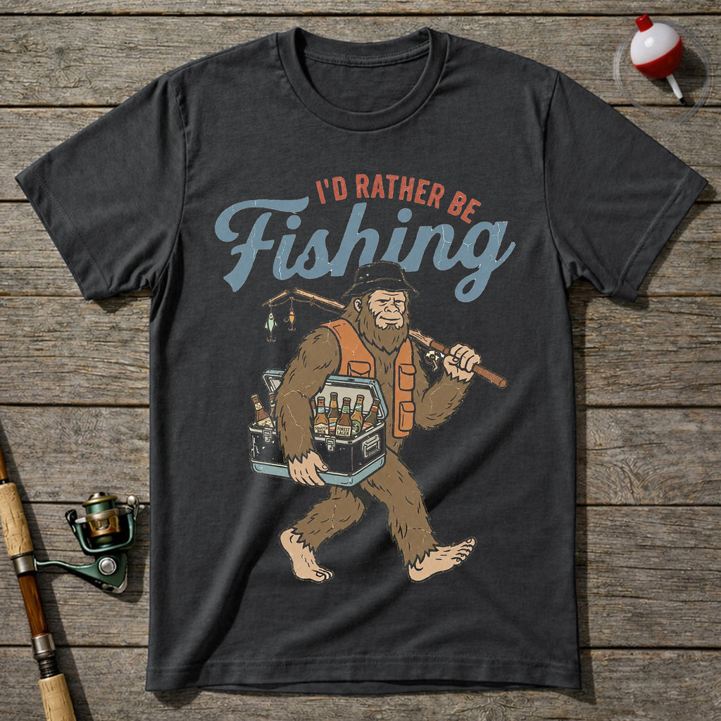 I'D Rather Be Fishing T-Shirt