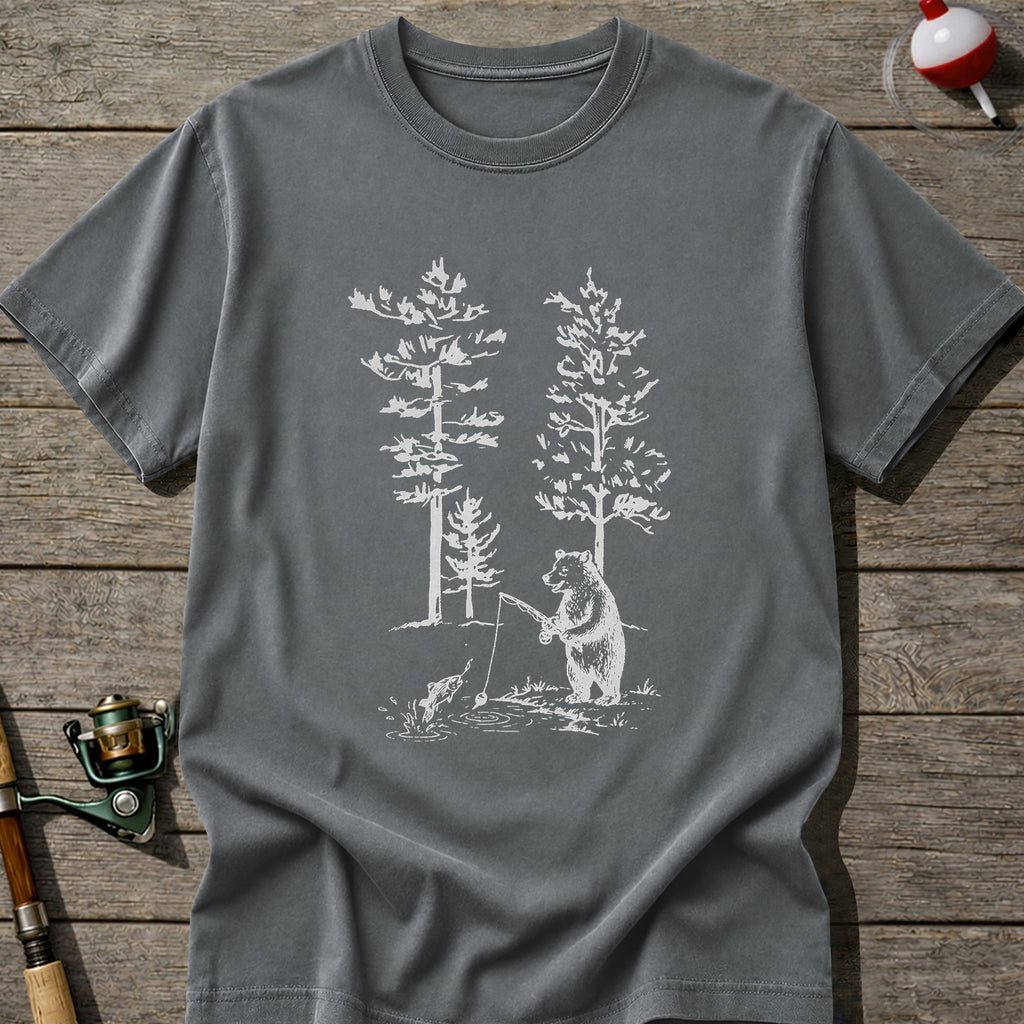 Solo Bear Fishing T-Shirt