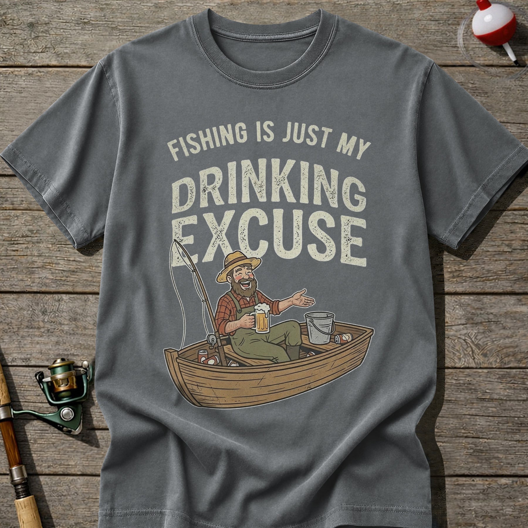 Fishing Is My Drinking Excuse T-Shirt