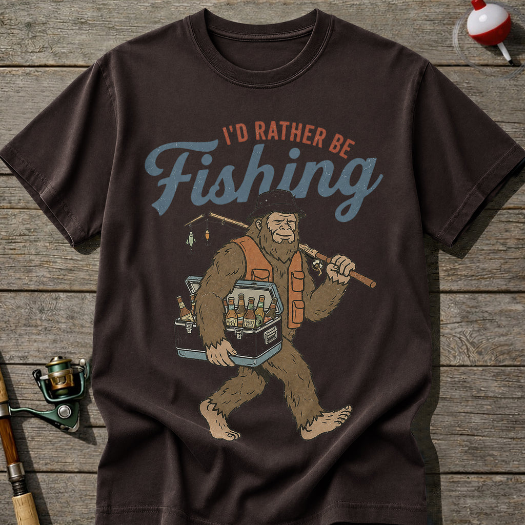 I'D Rather Be Fishing T-Shirt