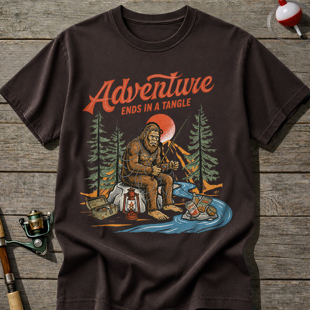 Bigfoot Fisherman T-shirt