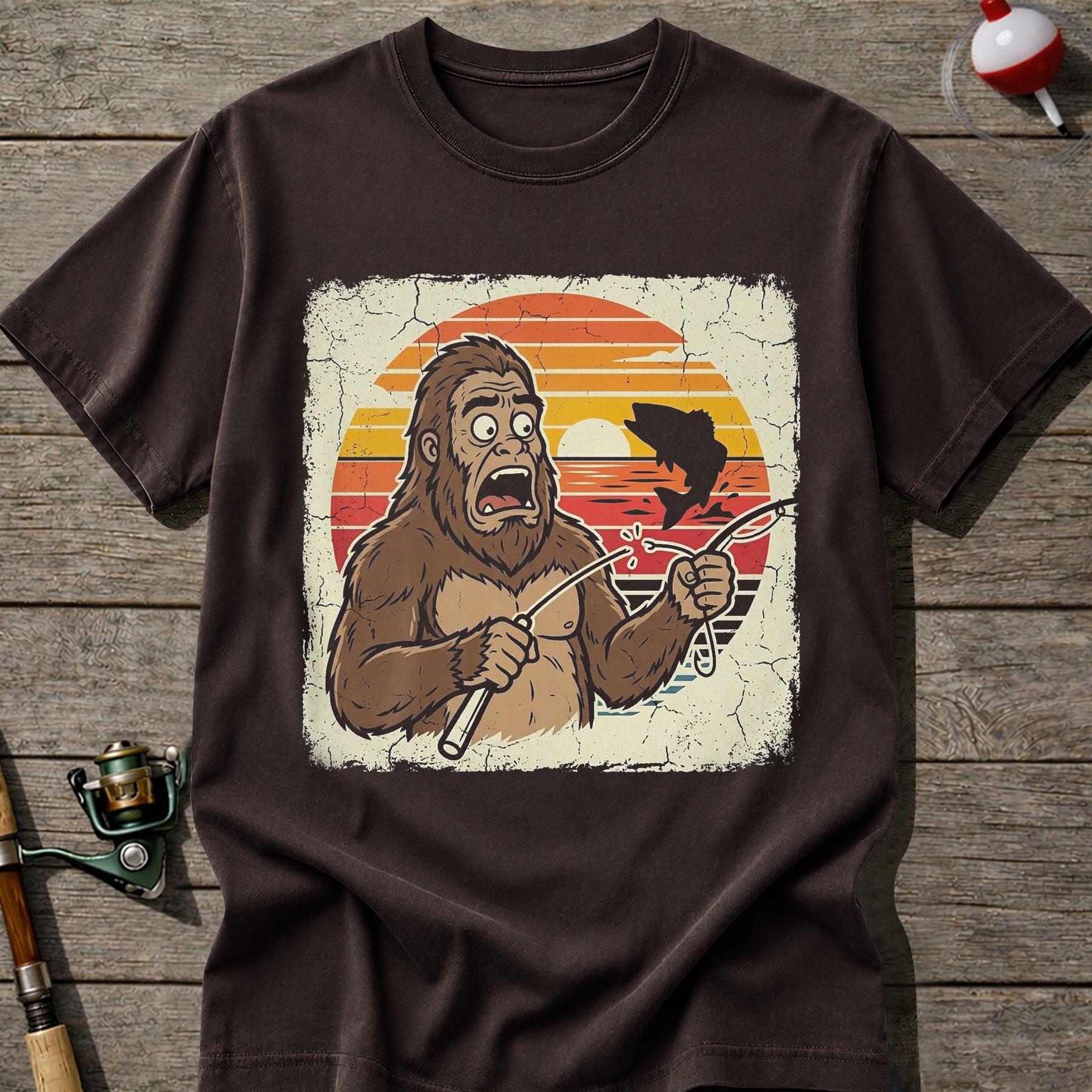 Sasquatch Angler T-Shirt