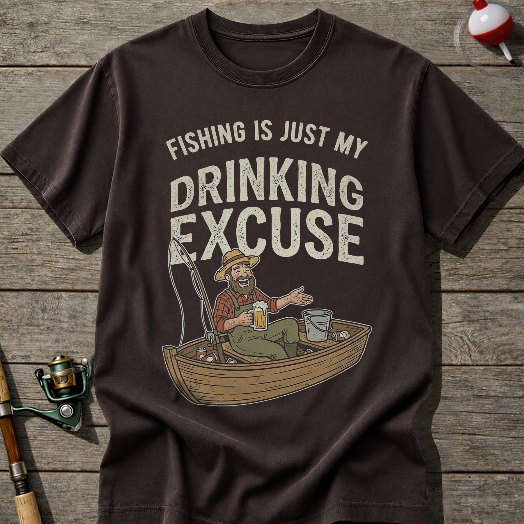 Fishing Is My Drinking Excuse T-Shirt