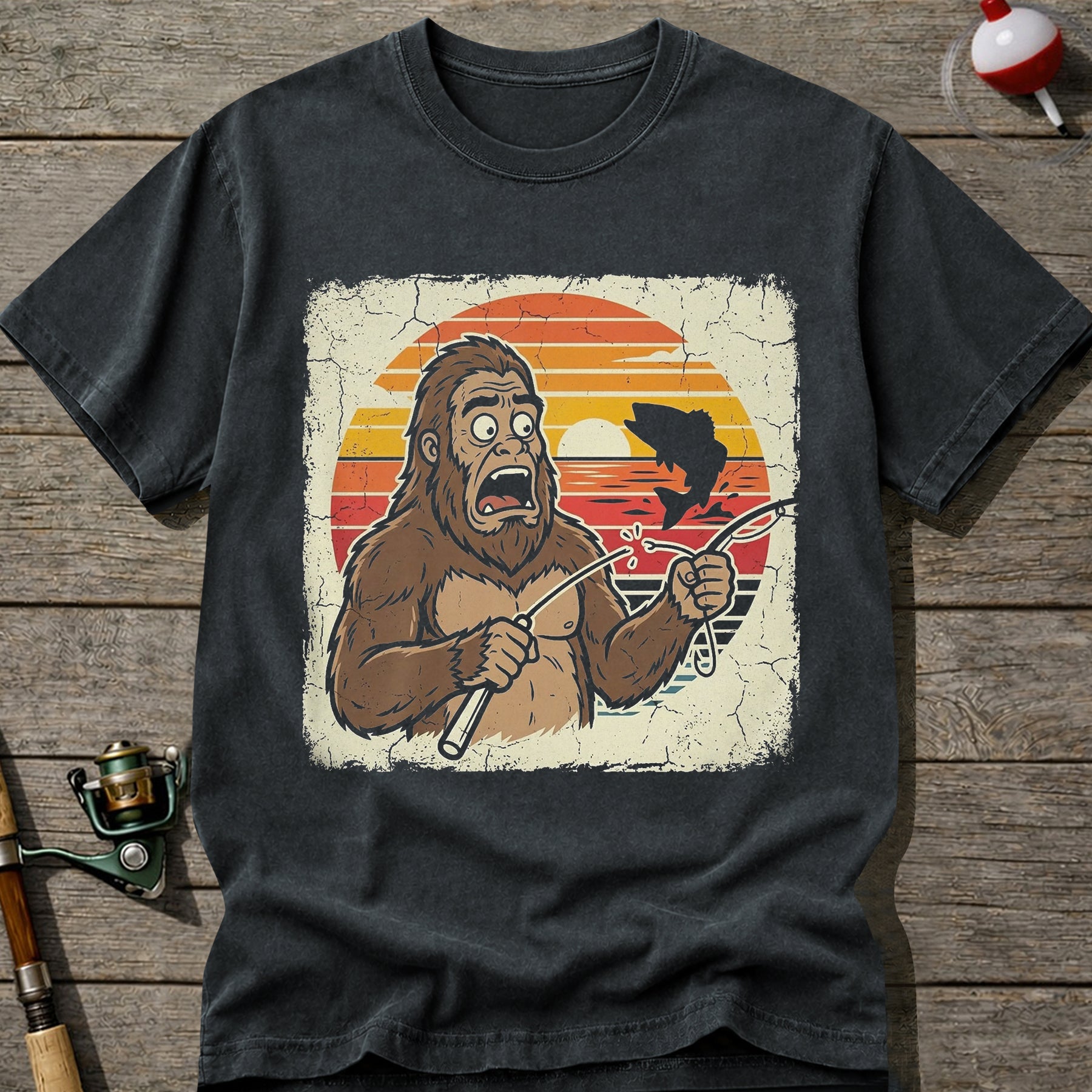 Sasquatch Angler T-Shirt