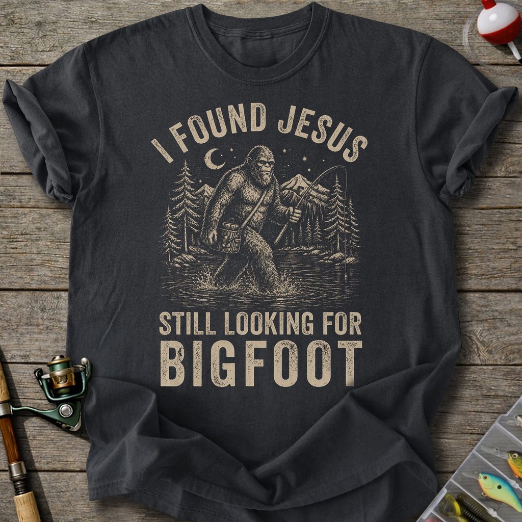 Jesus Looking For Bigfoot T-Shirt